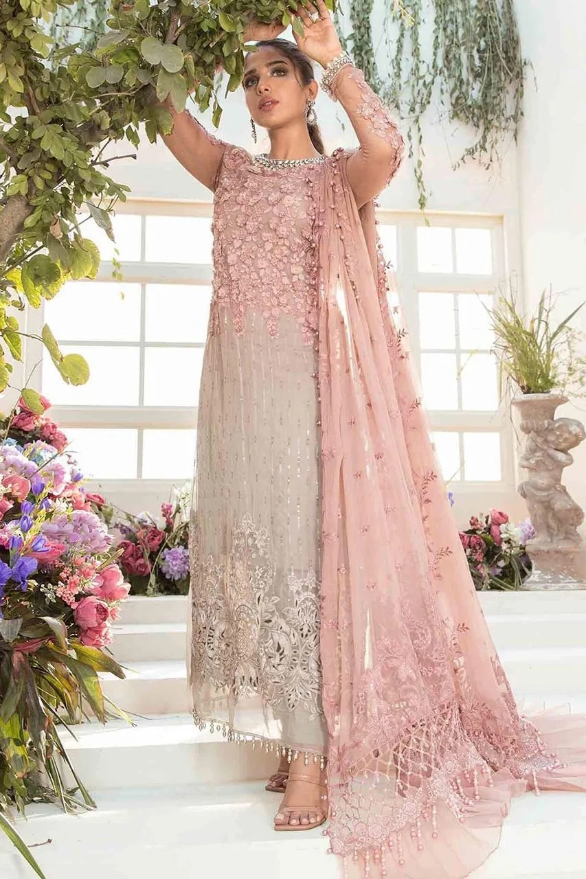 Aiman - 2101 pakistani fashion outfit with coordinated formal styling.